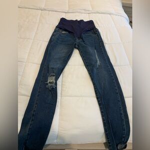 Pink Blush Maternity Jeans